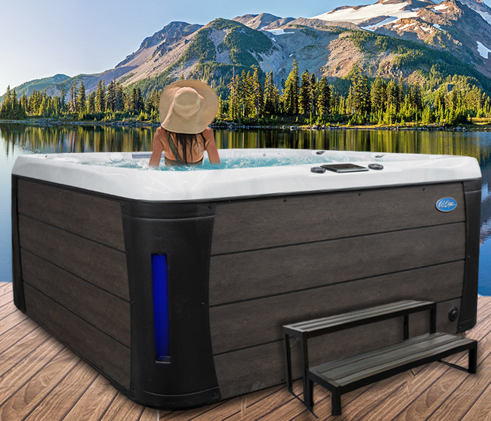 Calspas hot tub being used in a family setting - hot tubs spas for sale Edina